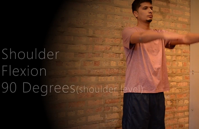 Shoulder Flexion 90